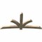 Ekena Millwork Davenport Rough Sawn Timber Gable Bracket, Douglas Fir, 96"W x 48"H x 4"D x 6"F, 12/12 Pitch GBW096X48X0406DAV00RDF - alternate 5